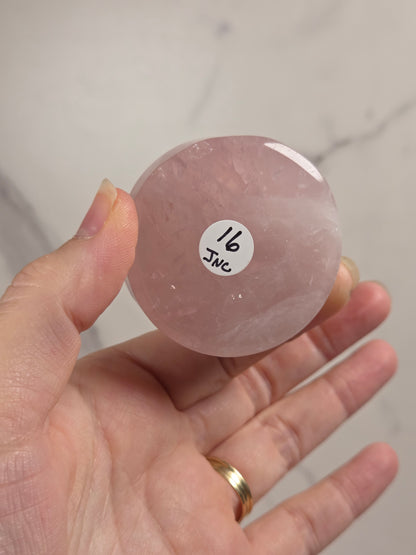 Rose Quartz bowl/sphere holder