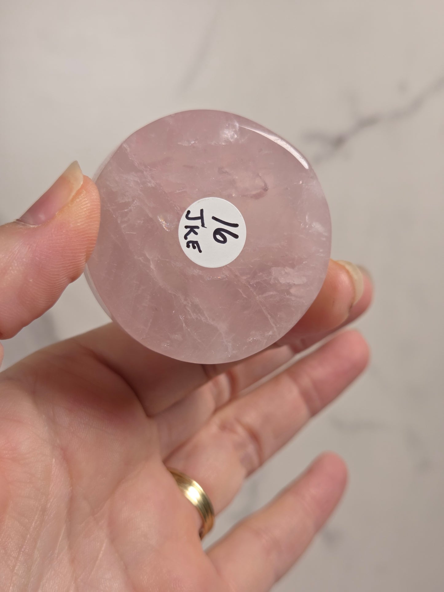 Rose Quartz bowl/sphere holder