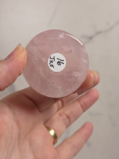 Rose Quartz bowl/sphere holder