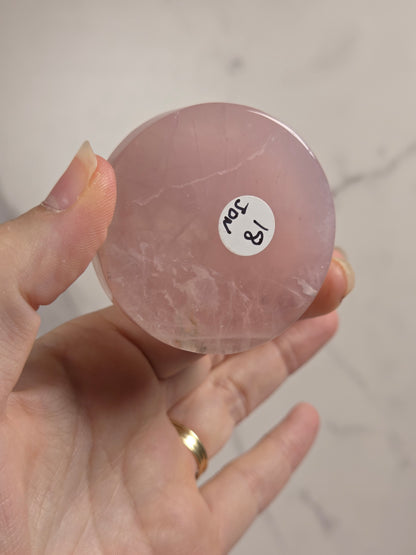 Rose Quartz bowl/sphere holder