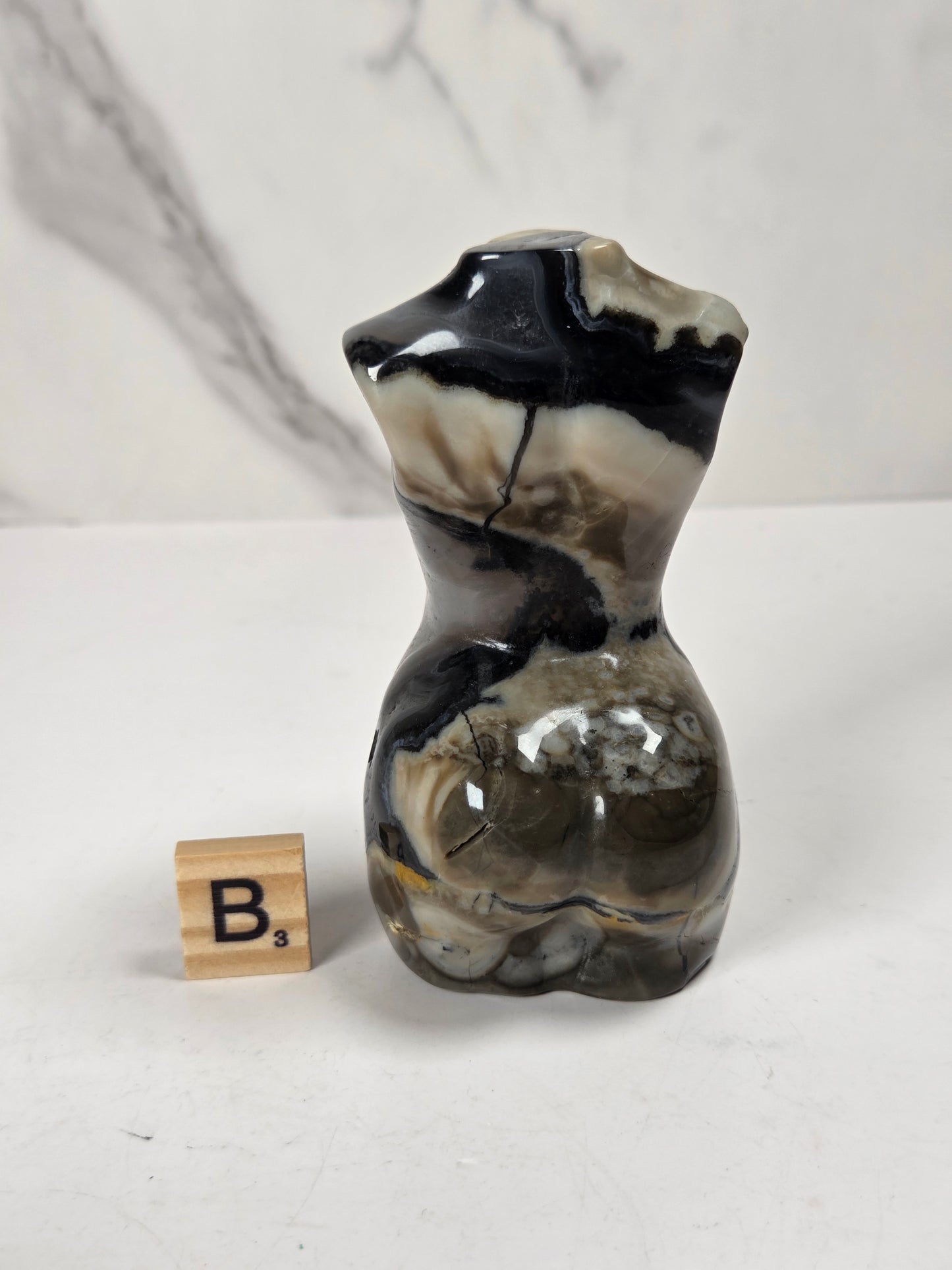 Goddess Body and Male body (XL) - Volcano Agate