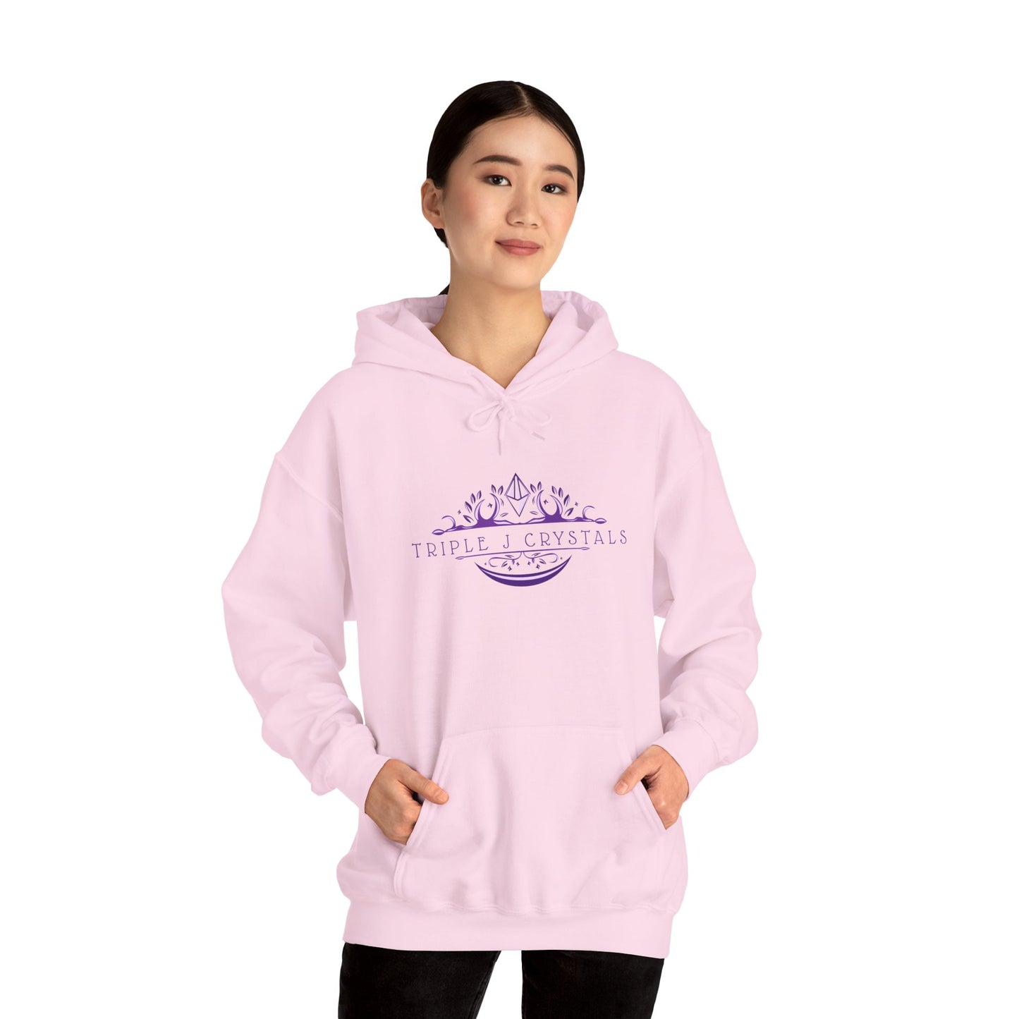 Triple J Crystals Hoodie — Light colors - Unisex