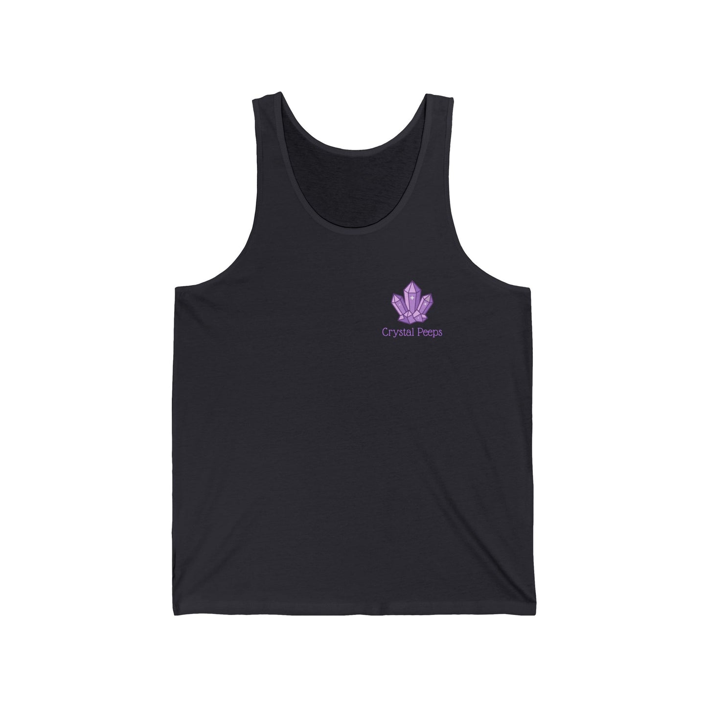 Crystal Peeps Tank Top — Dark colors - Unisex