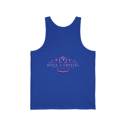 Crystal Peeps Tank Top — Dark colors - Unisex