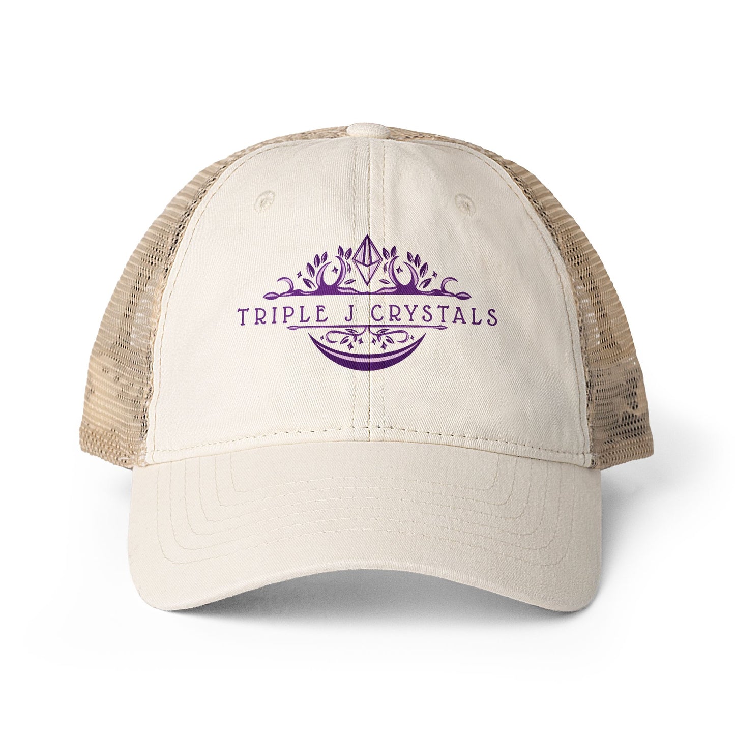 Women's Washed Mesh-Back Cap