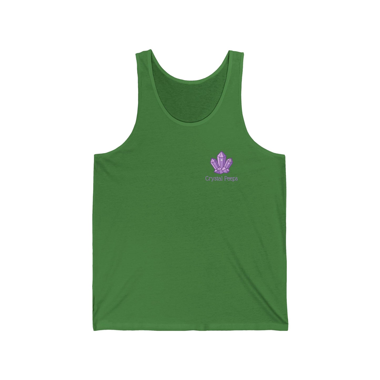 Crystal Peeps Tank Top — Dark colors - Unisex