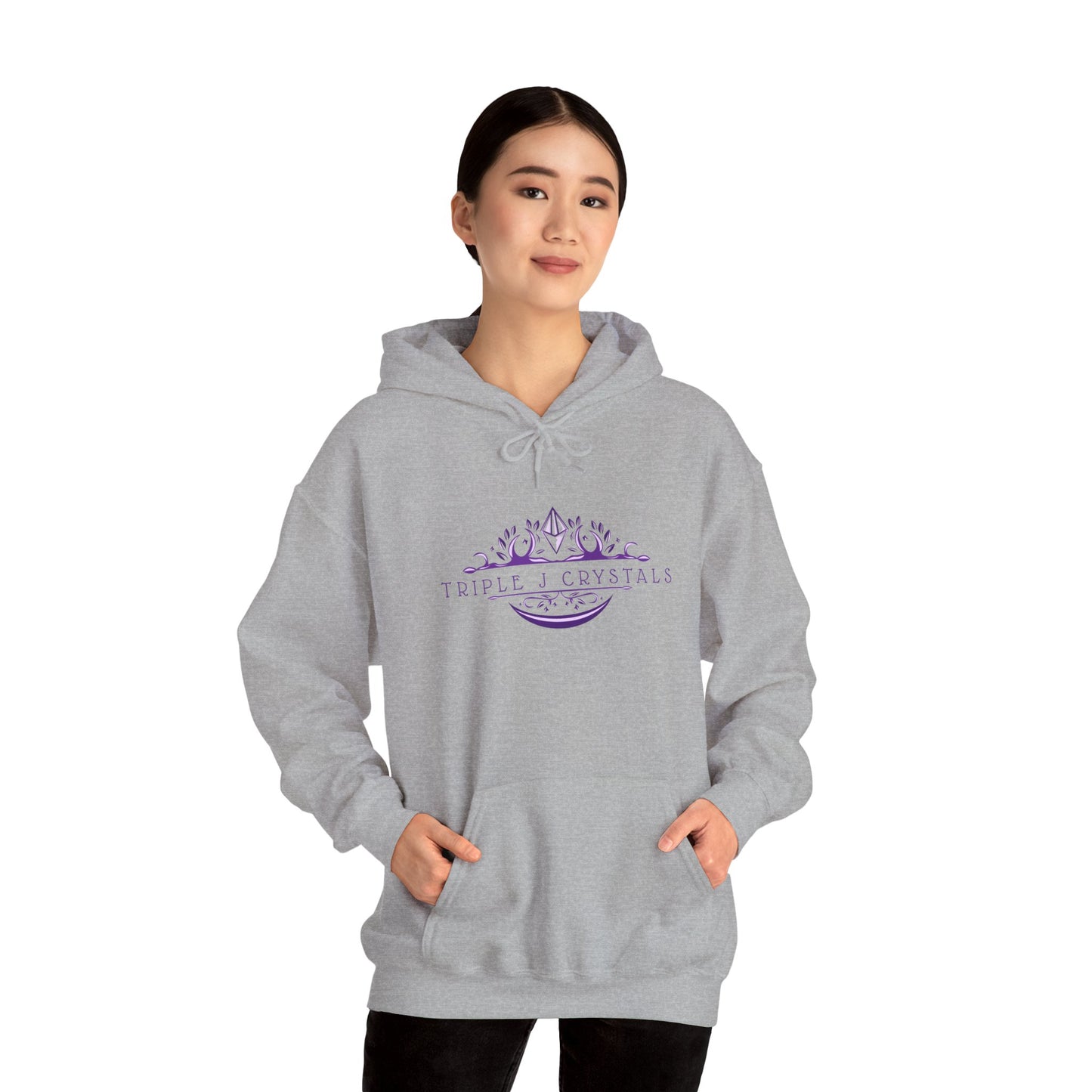 Triple J Crystals Hoodie — Light colors - Unisex