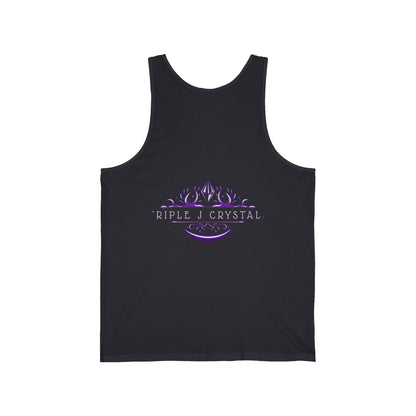Crystal Peeps Tank Top — Dark colors - Unisex