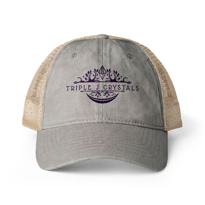 Women's Washed Mesh-Back Cap