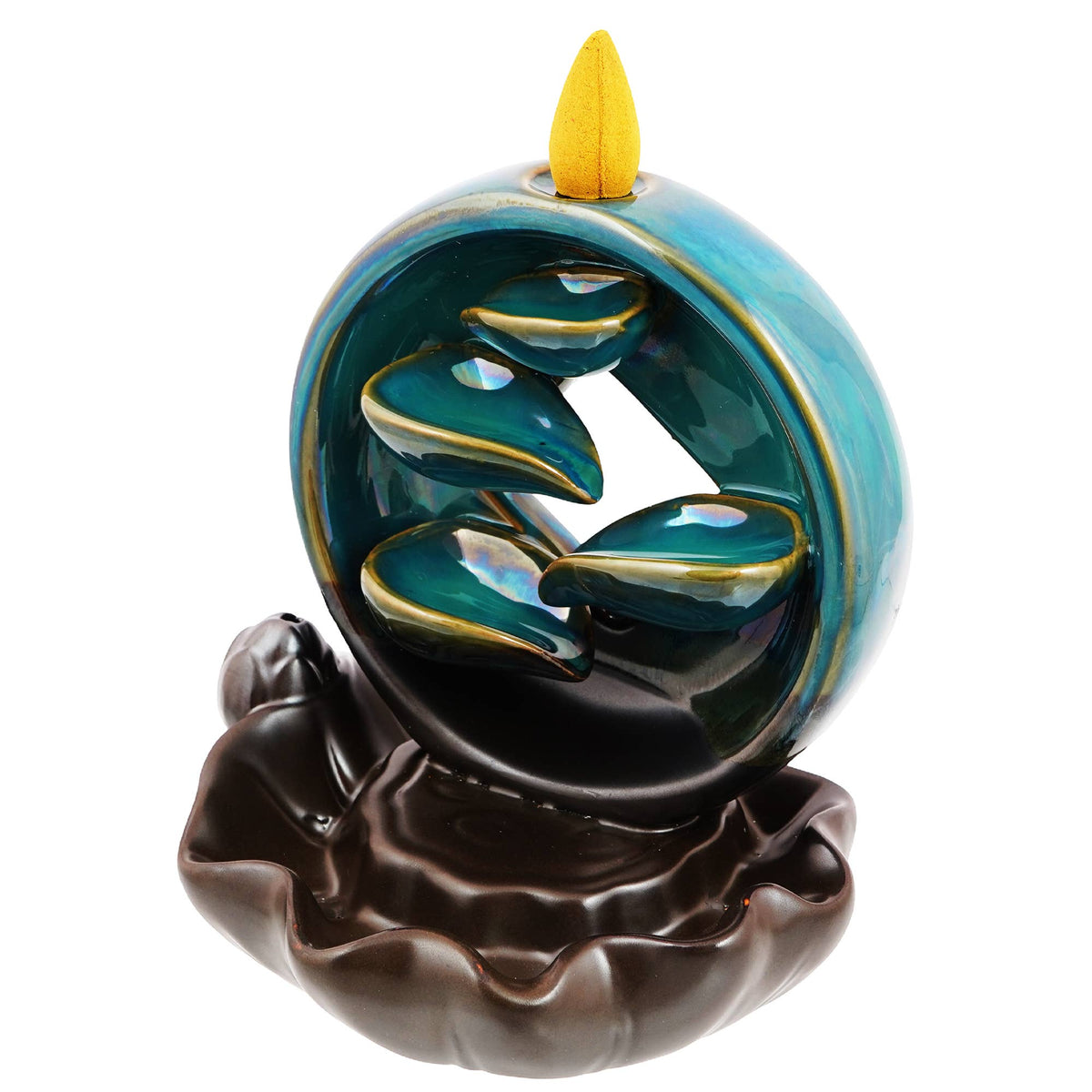 Round Ceramic Back Flow Burner