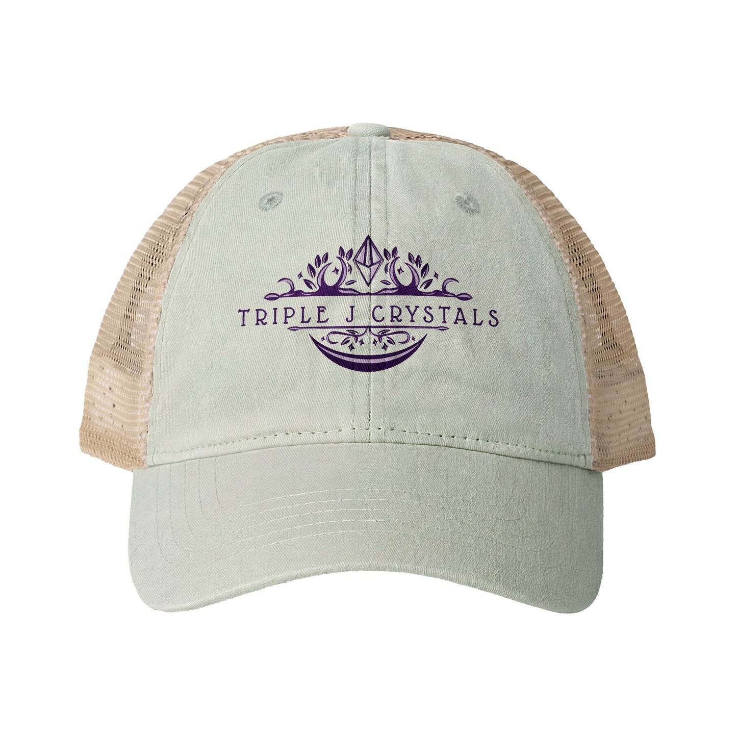 Women's Washed Mesh-Back Cap