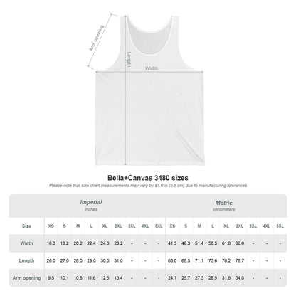 Crystal Peeps Tank Top — Dark colors - Unisex