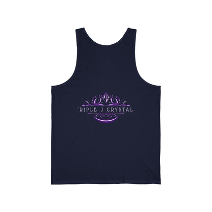 Crystal Peeps Tank Top — Dark colors - Unisex