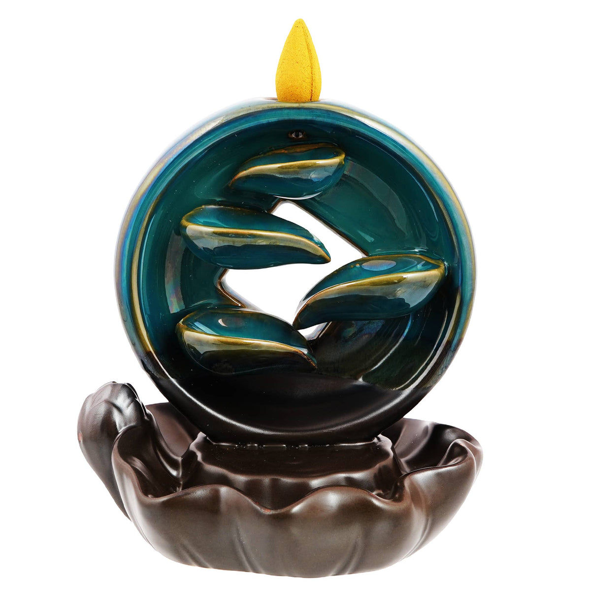 Round Ceramic Back Flow Burner