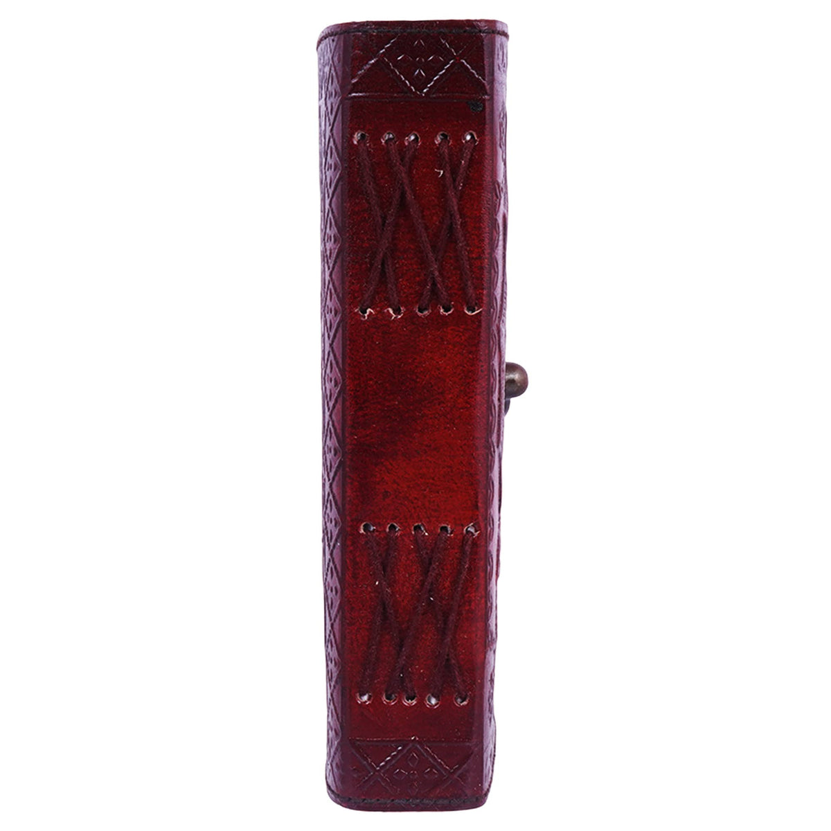 Double Dragon Leather Journal with Lock 5 X 7 Inches
