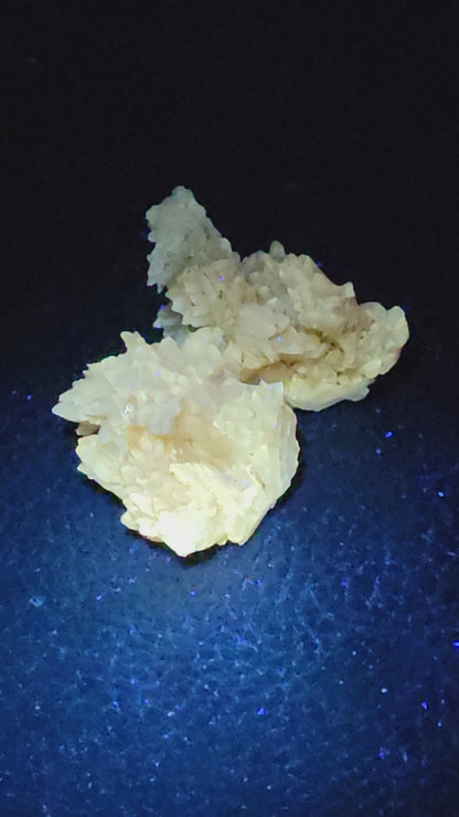 Yellow Aragonite specimen