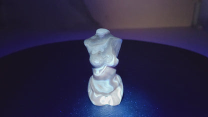 Goddess body (L) - Amber Calcite
