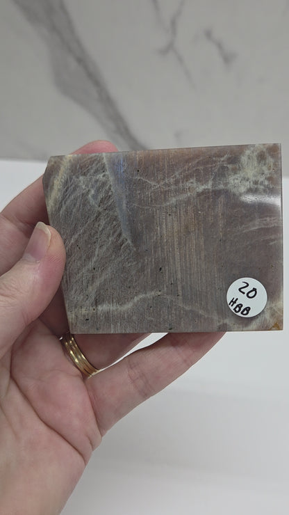 Moonstone slab