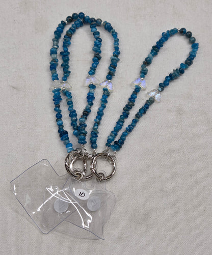 Crystal phone charm