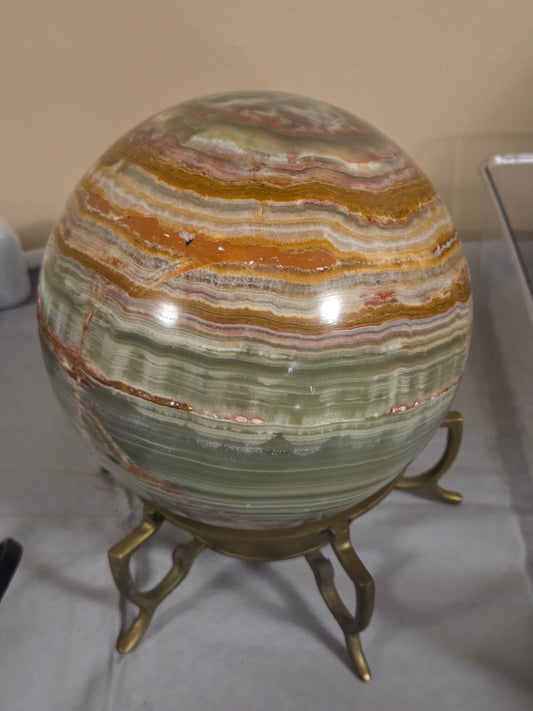 Afghan Green Onyx XL sphere