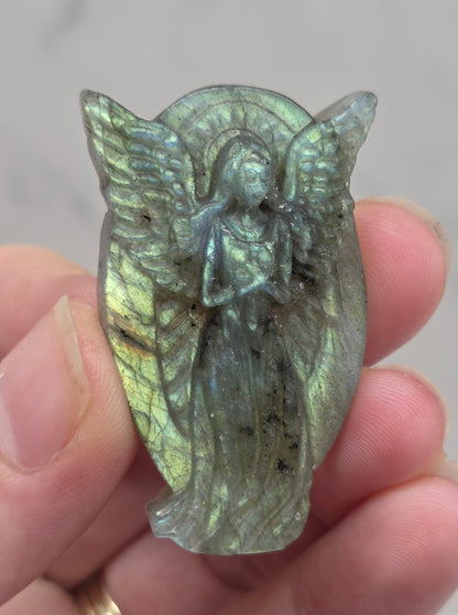 Angel coin - Labradorite